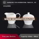 China super white home use milk pot , sugar jug crockery